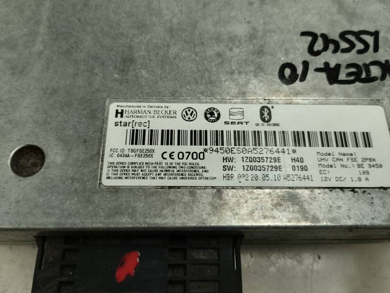 MODULO ELECTRONICO SEAT ALTEA 2010 1.6 TDI (105 CV)