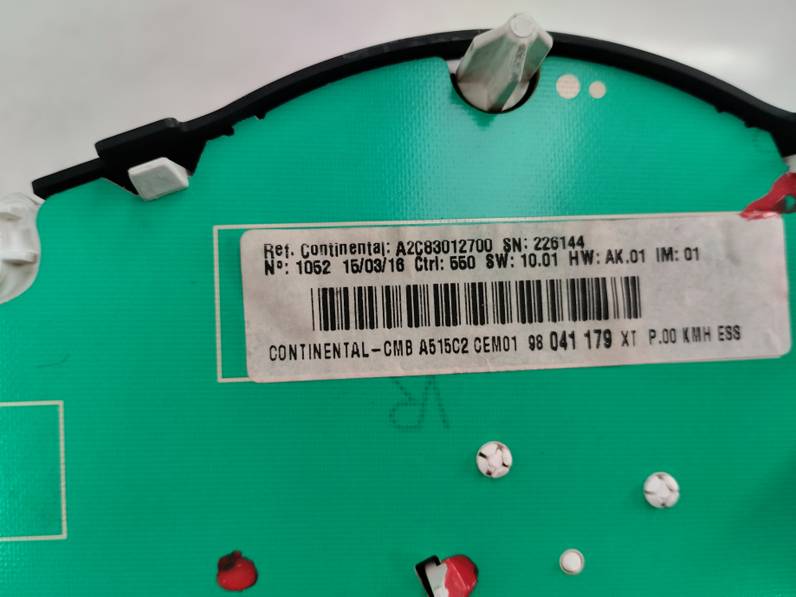 CUADRO INSTRUMENTOS CITROEN C3 2016 1.2 12V VTI (82 CV)