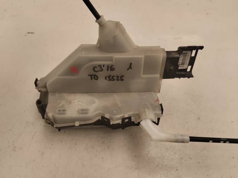 CERRADURA PUERTA TRASERA DERECHA CITROEN C3 2016 1.2 12V VTI (82 CV)