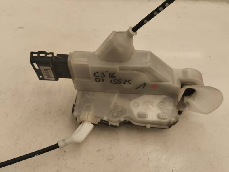CERRADURA PUERTA DELANTERA IZQUIERDA CITROEN C3 2016 1.2 12V VTI (82 CV)
