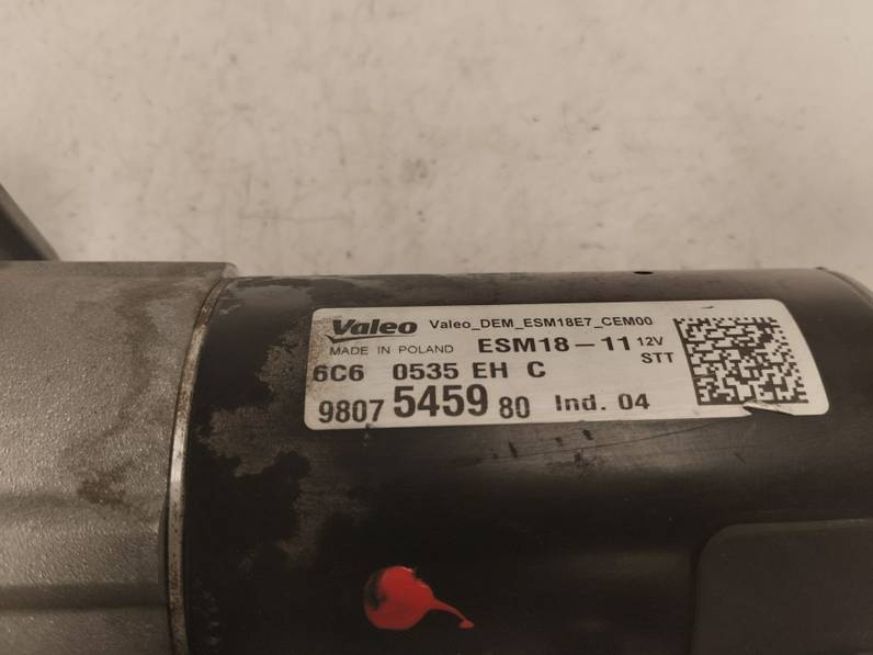 MOTOR ARRANQUE CITROEN C3 2016 1.2 12V VTI (82 CV)