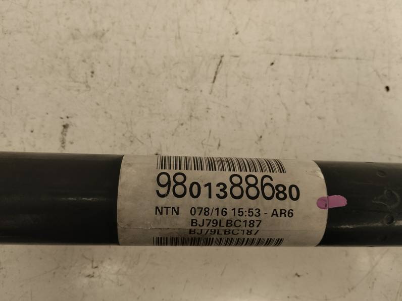 TRANSMISION DELANTERA DERECHA CITROEN C3 2016 1.2 12V VTI (82 CV)