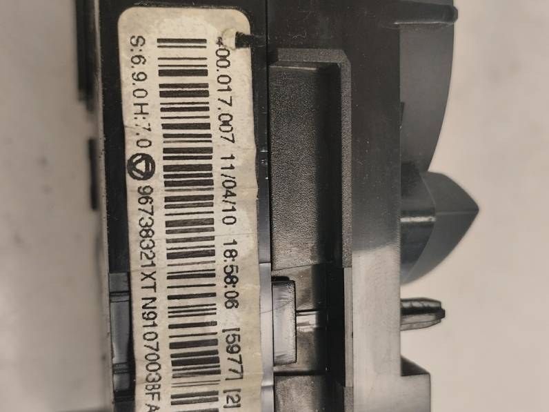 MANDO CLIMATIZADOR PEUGEOT 5008 2010 1.6 HDI FAP (109 CV)