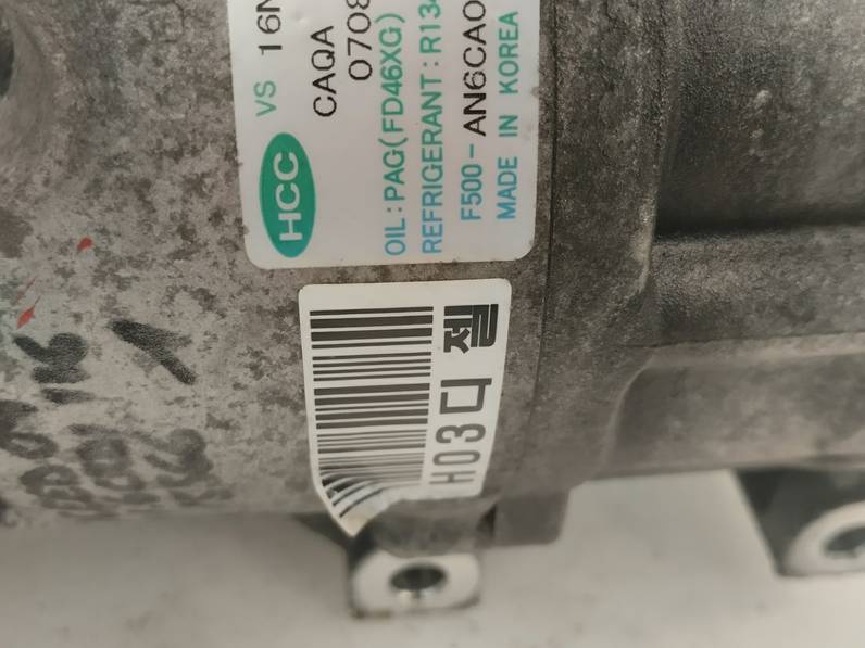 COMPRESOR AIRE ACONDICIONADO KIA CEE D 2009 1.6 CRDI (116 CV)