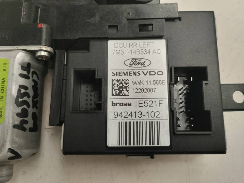 MOTOR ELEVALUNAS TRASERO IZQUIERDO FORD C MAX 2009 1.8 TDCI TURBODIESEL (116 CV)