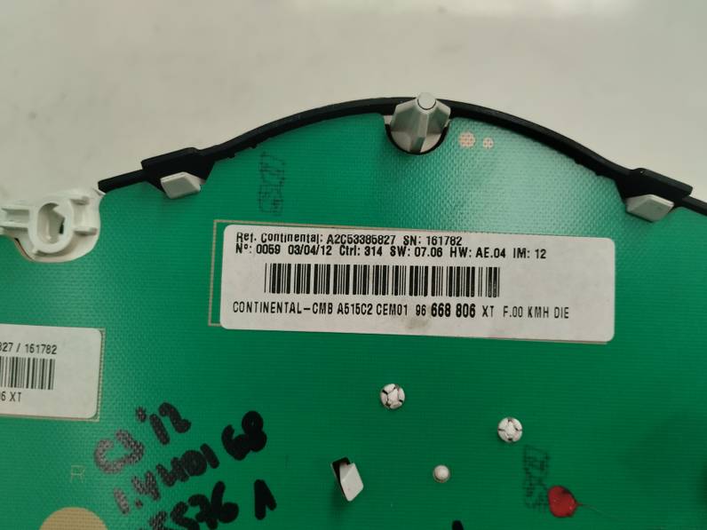 CUADRO INSTRUMENTOS CITROEN C3 2012 1.4 HDI (68 CV)