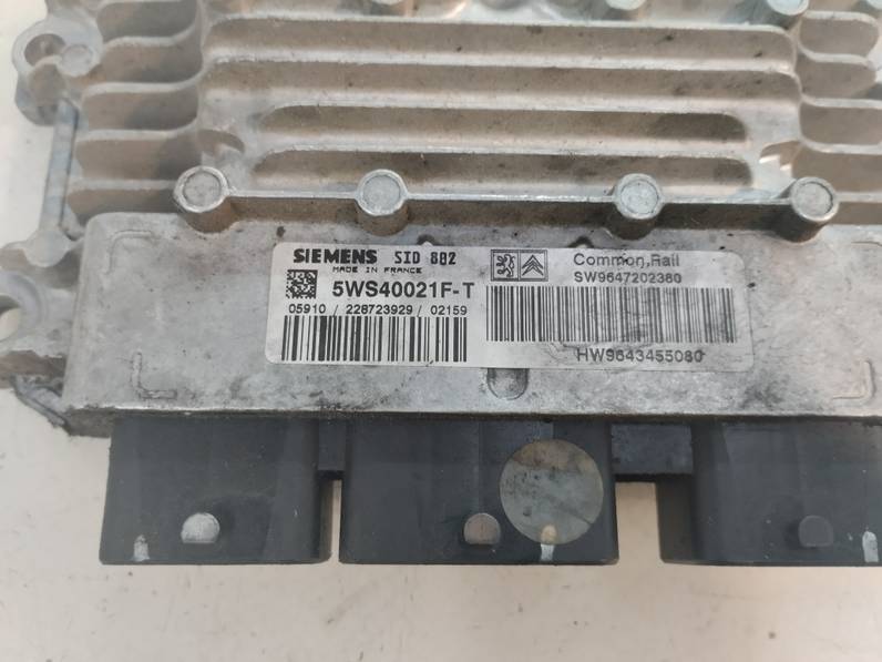 CENTRALITA MOTOR UCE CITROEN C3 2002 1.4 HDI (68 CV)