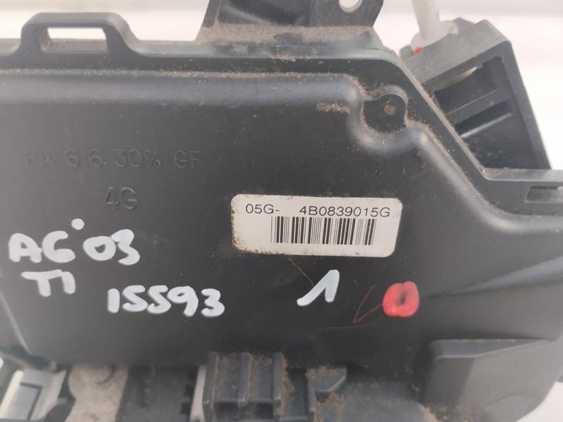 CERRADURA PUERTA TRASERA IZQUIERDA AUDI A6 BERLINA 2003 1.9 TDI (131 CV)