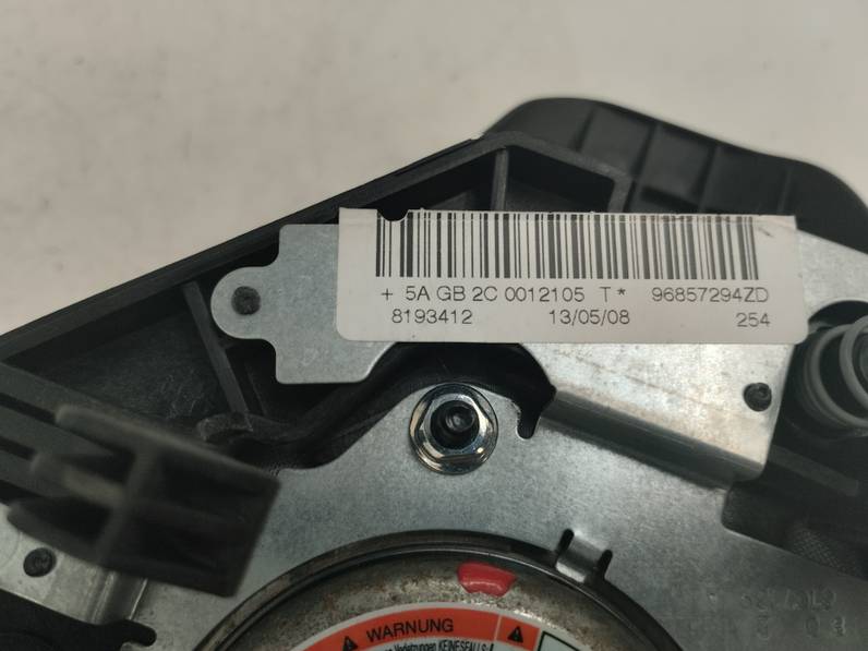 AIRBAG DELANTERO IZQUIERDO PEUGEOT 207 2008 1.4 HDI (68 CV)