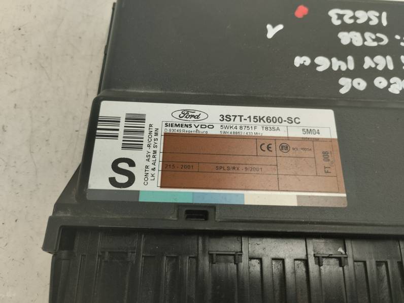 MODULO ELECTRONICO FORD MONDEO BERLINA 2006 2.0 (146 CV)