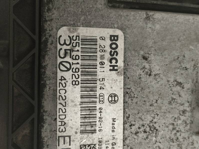 CENTRALITA MOTOR UCE FIAT IDEA 2004 1.9 JTD (101 CV)