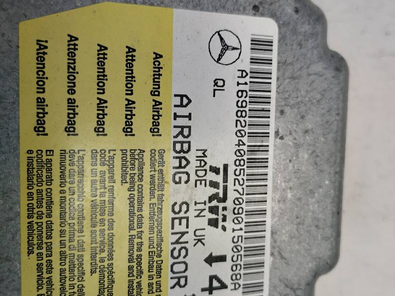 CENTRALITA AIRBAG MERCEDES CLASE A 2009 2.0 CDI (109 CV)