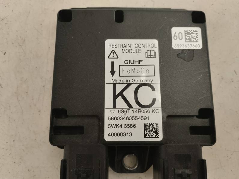 CENTRALITA AIRBAG FORD FIESTA 2007 1.4 16V (80 CV)