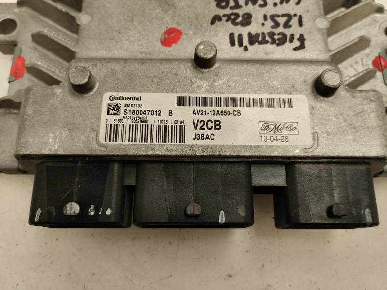 CENTRALITA MOTOR UCE FORD FIESTA 2011 1.25 16V (82 CV)