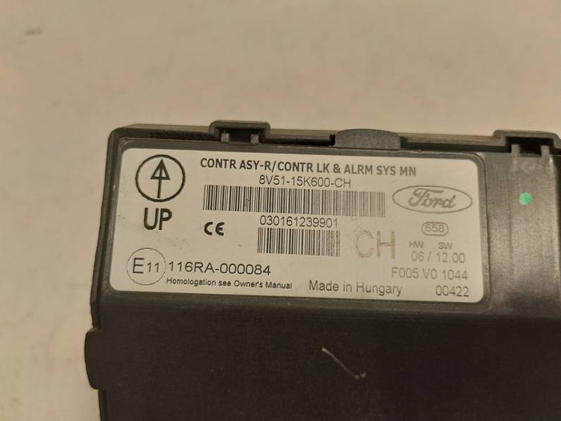 MODULO ELECTRONICO FORD FIESTA 2011 1.25 16V (82 CV)