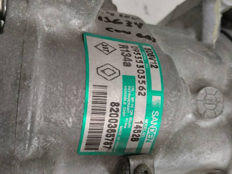 COMPRESOR AIRE ACONDICIONADO RENAULT MODUS 2005 1.4 16V (98 CV)