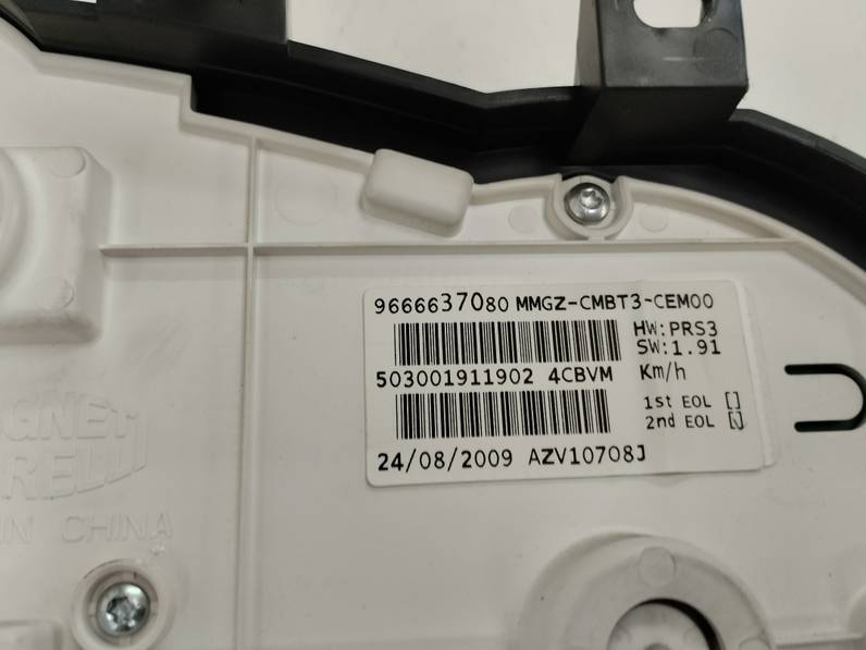 CUADRO INSTRUMENTOS PEUGEOT 206 2010 1.4 HDI (68 CV)