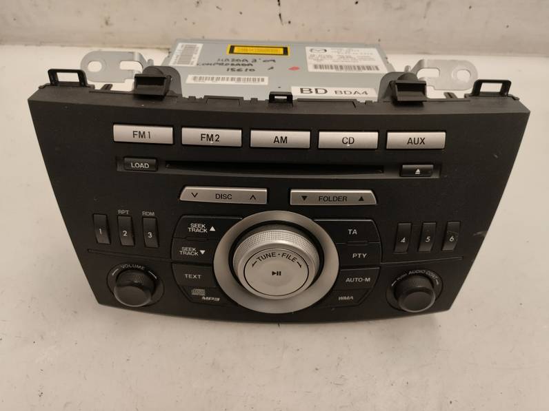 SISTEMA AUDIO RADIO CD MAZDA 3 LIM 2009 2.2 TURBODIESEL (150 CV)