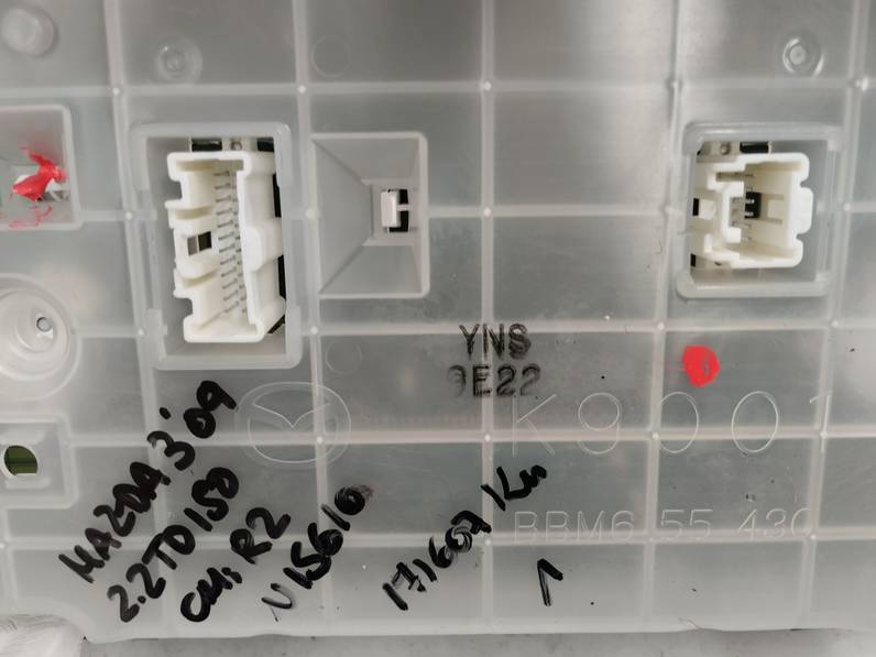 CUADRO INSTRUMENTOS MAZDA 3 LIM 2009 2.2 TURBODIESEL (150 CV)