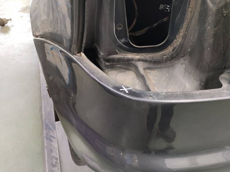 PARAGOLPES TRASERO MERCEDES CLASE A 2001 1.7 CDI D (90 CV)