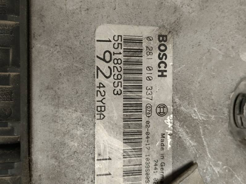 CENTRALITA MOTOR UCE FIAT STILO 2002 1.9 JTD (116 CV)