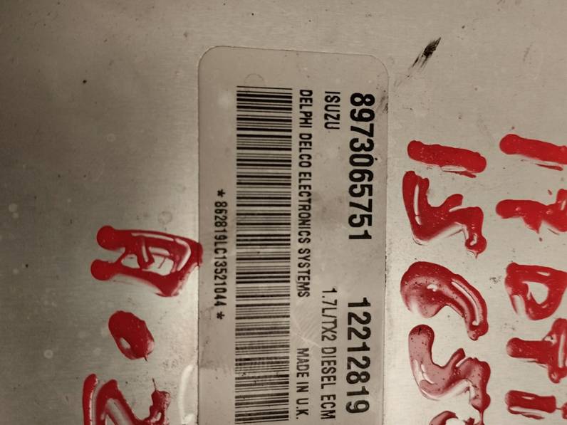 CENTRALITA MOTOR UCE OPEL ASTRA G BERLINA 2002 1.7 16V DTI (75 CV)