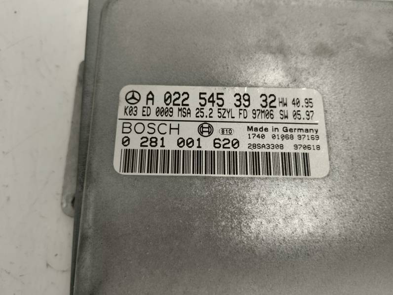 CENTRALITA MOTOR UCE MERCEDES CLASE E BERLINA DIESEL 2001 2.9 TURBODIESEL (129 CV)