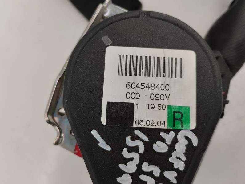 CINTURON SEGURIDAD TRASERO DERECHO VOLKSWAGEN GOLF V BERLINA 2004 1.9 TDI (105 CV)