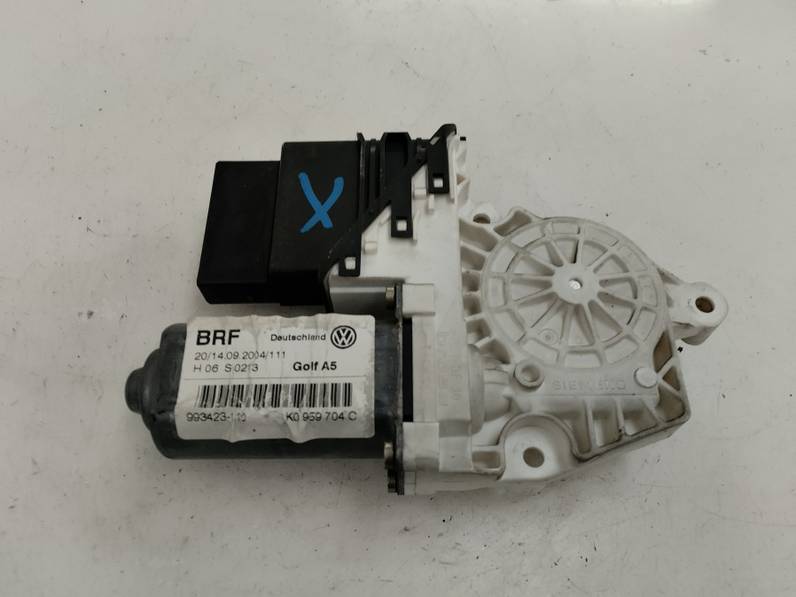 MOTOR ELEVALUNAS TRASERO DERECHO VOLKSWAGEN GOLF V BERLINA 2004 1.9 TDI (105 CV)