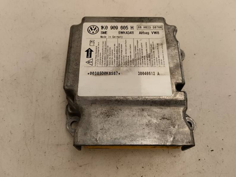 CENTRALITA AIRBAG VOLKSWAGEN GOLF V BERLINA 2004 1.9 TDI (105 CV)