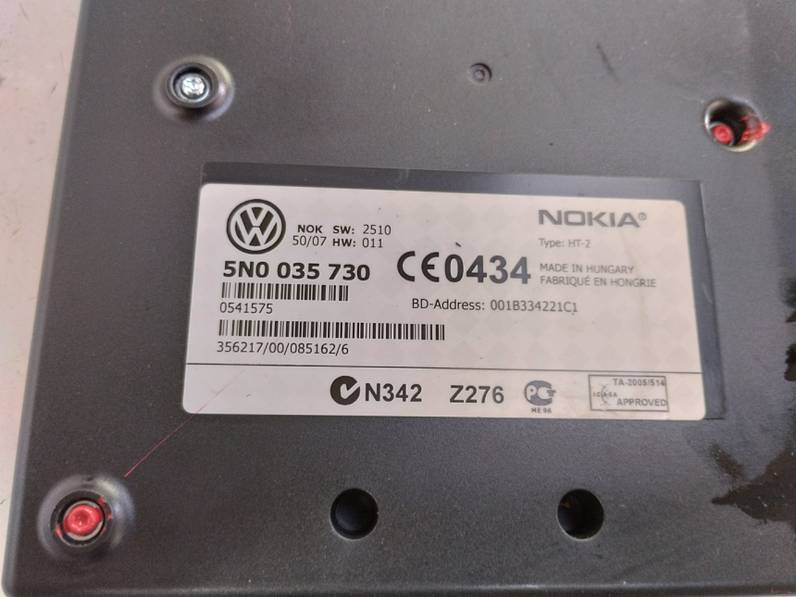 MODULO ELECTRONICO VOLKSWAGEN PASSAT BERLINA 2008 2.0 TDI DPF (170 CV)