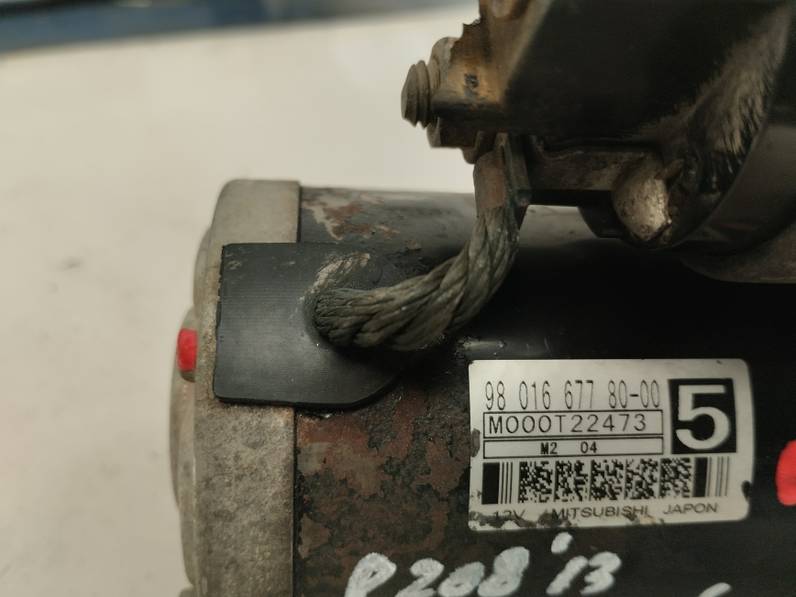 MOTOR ARRANQUE PEUGEOT 208 2013 1.4 HDI FAP (68 CV)