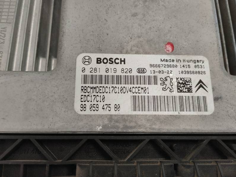 CENTRALITA MOTOR UCE PEUGEOT 208 2013 1.4 HDI FAP (68 CV)