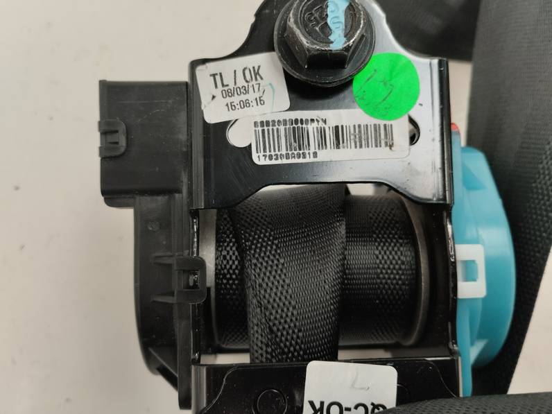 CINTURON SEGURIDAD TRASERO DERECHO HYUNDAI I10 2017 1.2 (87 CV)