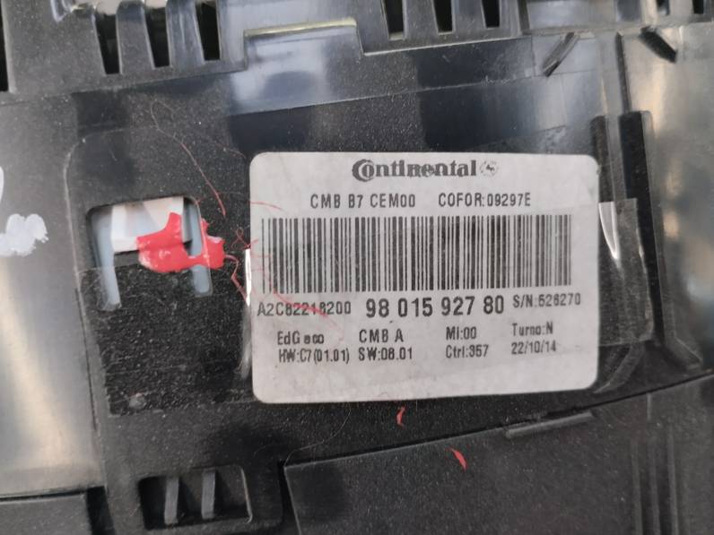 CUADRO INSTRUMENTOS CITROEN C4 LIM 2014 1.4 16V (95 CV)