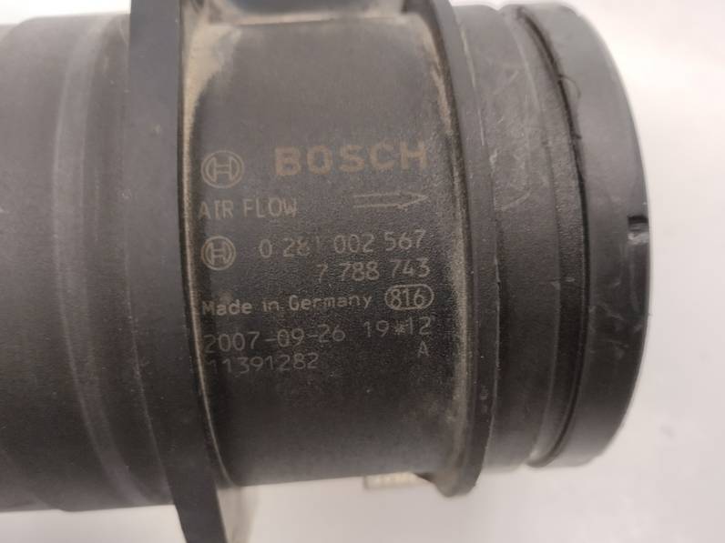 CAUDALIMETRO BMW SERIE 1 BERLINA 2007 2.0 TURBODIESEL (143 CV)