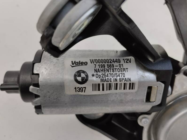 MOTOR LIMPIA TRASERO BMW SERIE 1 BERLINA 2007 2.0 TURBODIESEL (143 CV)