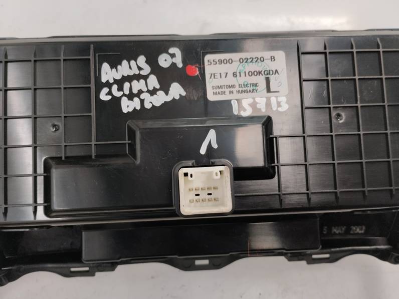 MANDO CLIMATIZADOR TOYOTA AURIS 2007 1.4 16V (97 CV)