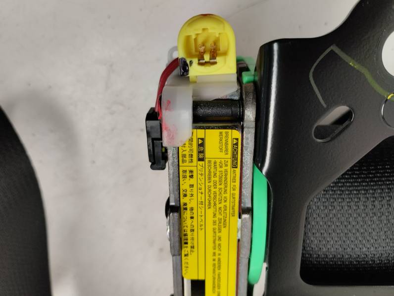 CINTURON SEGURIDAD DELANTERO DERECHO TOYOTA AURIS 2007 1.4 16V (97 CV)