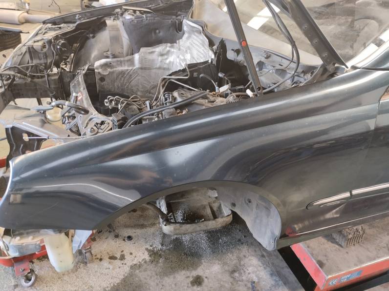 ALETA DELANTERA IZQUIERDA MERCEDES CLASE CLK COUPE 2005 3.0 CDI (224 CV)