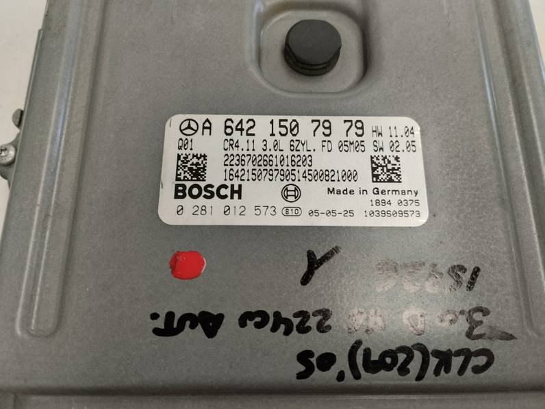 CENTRALITA MOTOR UCE MERCEDES CLASE CLK COUPE 2005 3.0 CDI (224 CV)