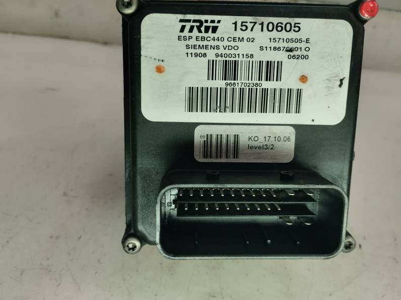 ABS PEUGEOT 407 2006 2.0 16V HDI (136 CV)