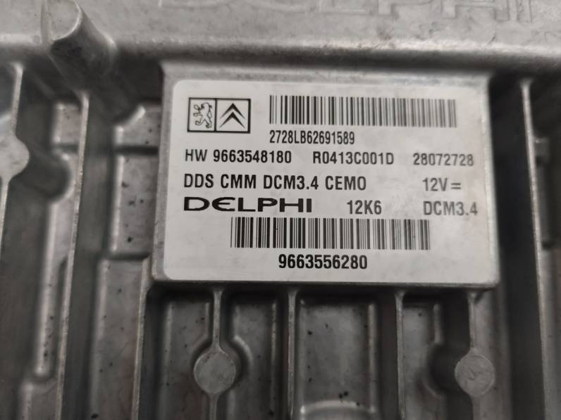 CENTRALITA MOTOR UCE PEUGEOT 407 2006 2.0 16V HDI (136 CV)