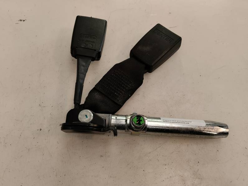 CINTURON SEGURIDAD TRASERO DERECHO MERCEDES CLASE C BERLINA 2007 1.8 (143 CV)