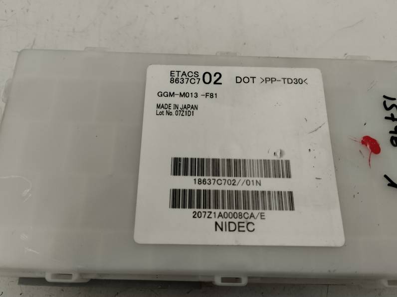 MODULO ELECTRONICO MITSUBISHI SPACE STAR 2022 1.2 (80 CV)