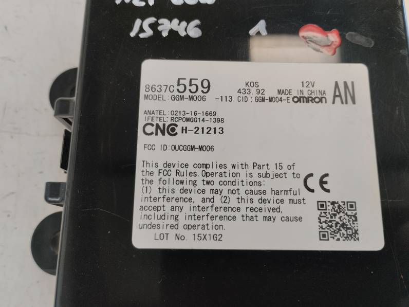 MODULO ELECTRONICO MITSUBISHI SPACE STAR 2022 1.2 (80 CV)