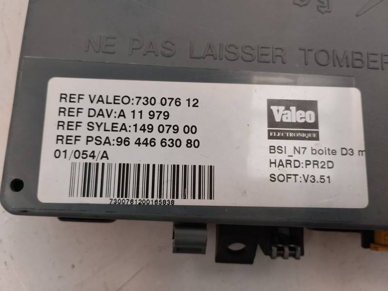 CAJA RELES FUSIBLES CITROEN XSARA BERLINA 2001 1.9 D (69 CV)