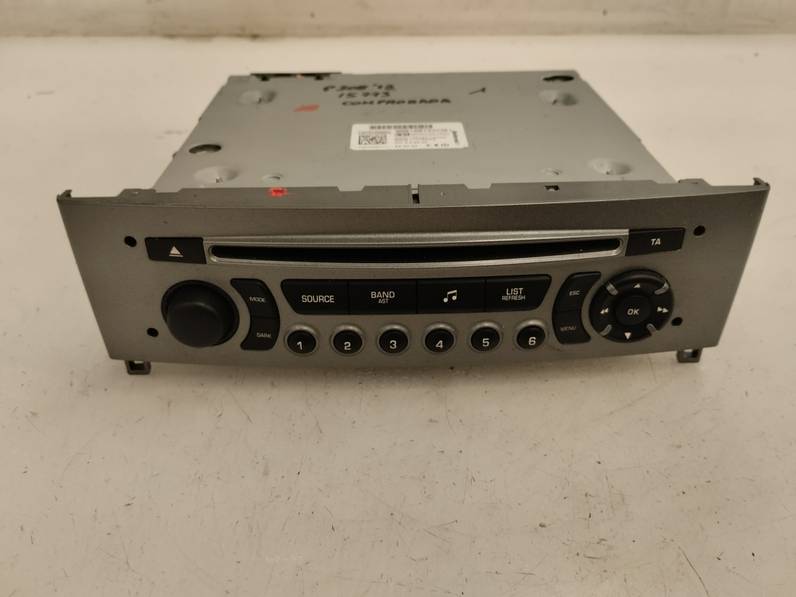 SISTEMA AUDIO RADIO CD PEUGEOT 308 2013 1.6 HDI FAP (112 CV)