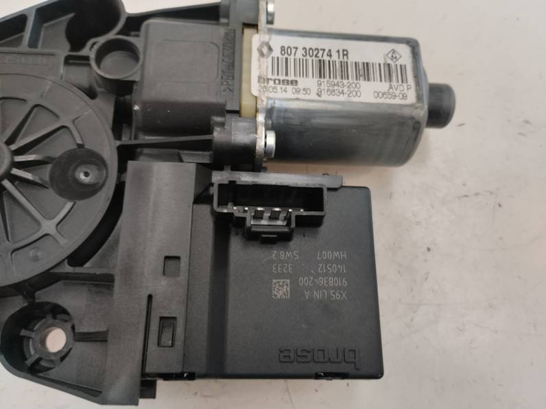 MOTOR ELEVALUNAS DELANTERO DERECHO RENAULT SCENIC III 2012 1.5 DCI D FAP (110 CV)