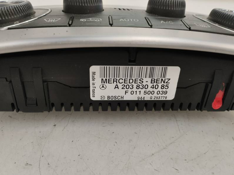 MANDO CLIMATIZADOR MERCEDES CLASE C SPORTCOUPE 2006 1.8 (143 CV)